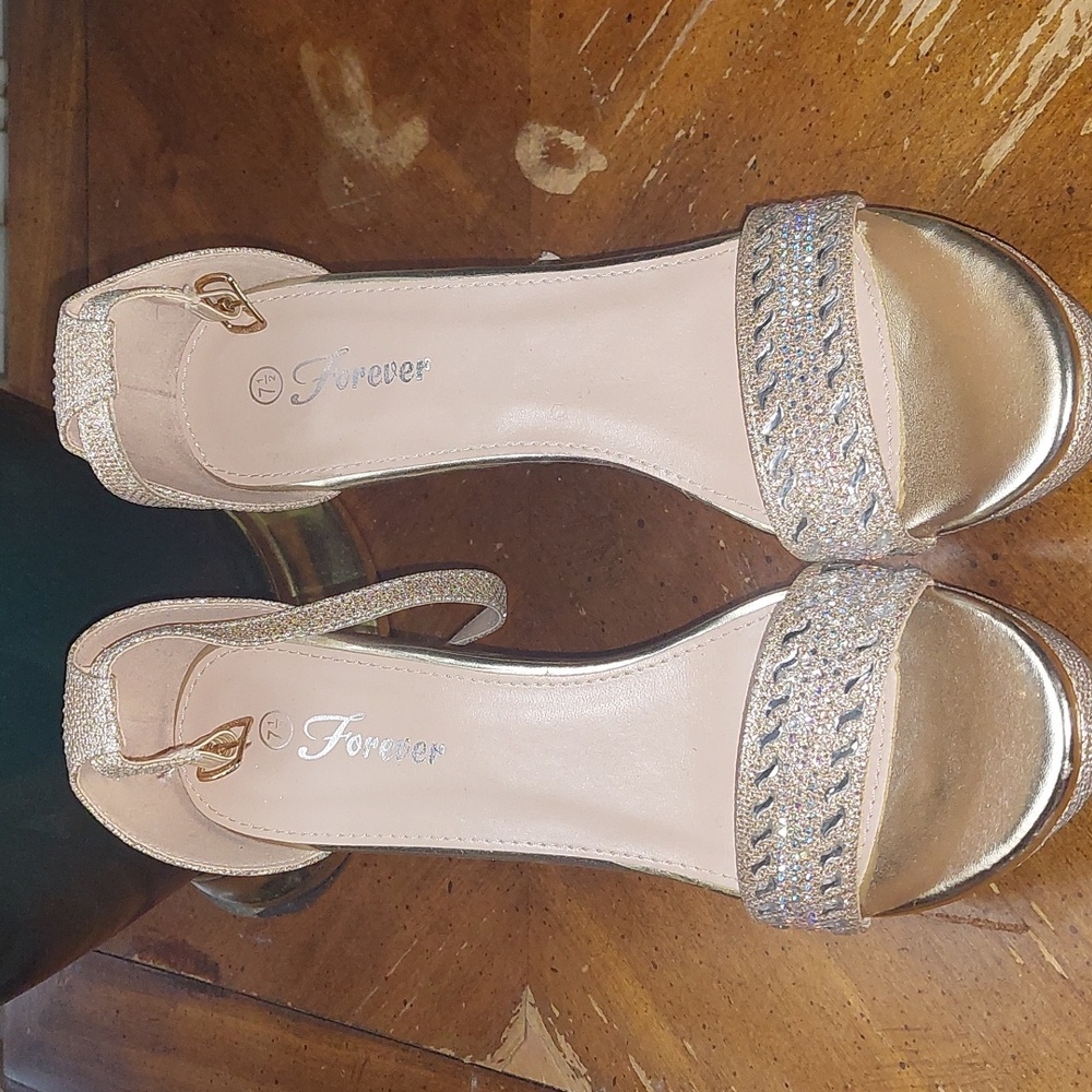 Forever wedge heel